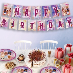 Roblox Girl BIG 9 Foot Birthday Banner