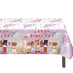 Roblox Girl Printed Plastic Tablecover