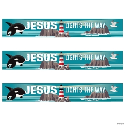 Rocky Beach VBS 20 Foot Party Banner