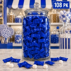 Royal Blue Buttermints - 108pcs