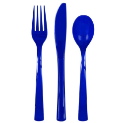 Royal Blue Cutlery - 30 PK