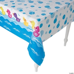 Rubber Ducky Printed Tablecloth-1Pc