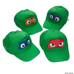 Teenage Mutant Ninja Turtles Baseball Hats-4Pk