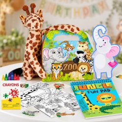 *Deluxe Zoo Loot Pack with Plush