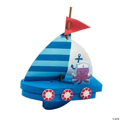 Sailboat Craft Kit - 12Pk