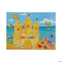 Sandcastle Sticker Scenes - 12Pk