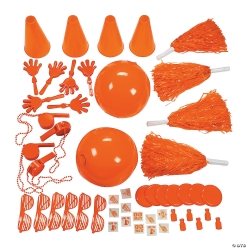 Orange School Spirit Assortment - 50 Pk