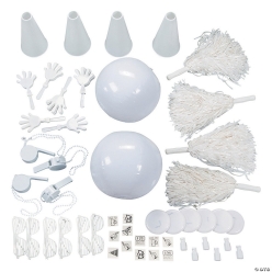 White School Spirit Assortment - 50 Pk