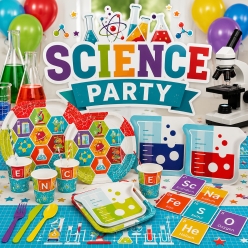Science Themed Birthday Party Supplies