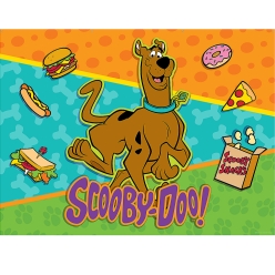 Scooby-Doo! Scooby Snacks Big 8FT Fabric Backdrop