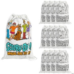 Scooby Colour-In Canvas 15