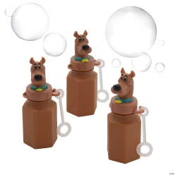 Scooby Doo Bubble Bottles w/ Wands - 12 Pack