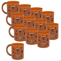 Scooby Doo Plastic Keepsake Mugs - 12 PK