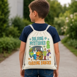 Mystery Machine Drawstring Backpack