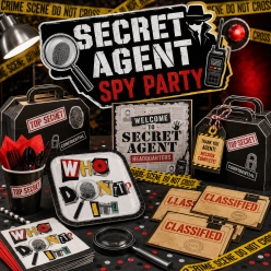 Spy/Secret Agent/Detective Birthday
