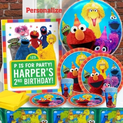 *Sesame Street PERSONALIZED Saver Party Pack For 20