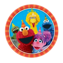 Sesame Street Dessert Plates - 10 PK