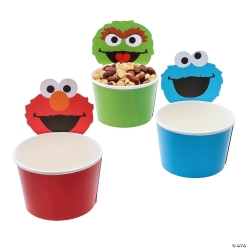 Sesame Street Character Snack Bowls - 12 PK