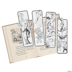 Dr. Seuss The Cat in The Hat CYO Bookmarks - 48Pk