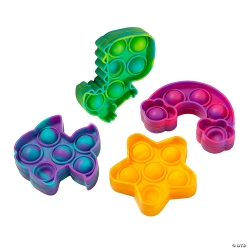 Shaped Fidget Popping Toys - 24Pk