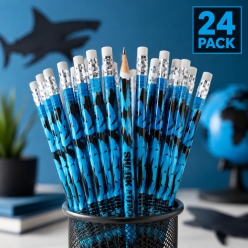 Discovery Shark Week Pencils - 24 PK