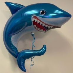 Grinning Shark Supershape 68CM Foil Balloon