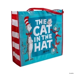 Large Dr. Seuss Cat in the Hat Shopper Tote Bag