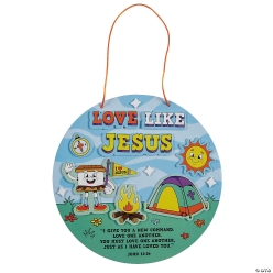 Camp VBS Campground Sign Craft Kit-12Pk