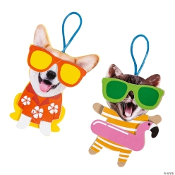 Silly Pets at the Beach Craft Kit-12Pk