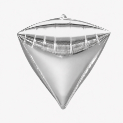 Silver Diamond Shaped 17