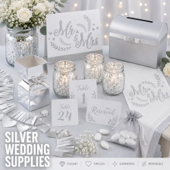Silver Wedding Supplies