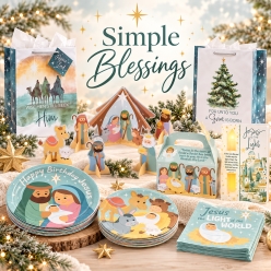 Simple Blessings Christmas Theme