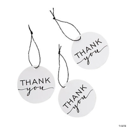 Thank You Favour Tags - 24Pk