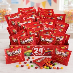 Skittles Fun Fruit Candy Packs - 24 Packs