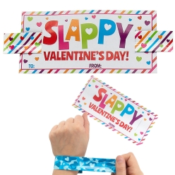 70% OFF: Valentines Exchange Slap Bracelet w/Card
