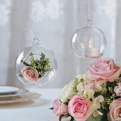 Round Hanging Globes - 12Pk