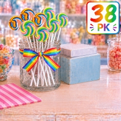 Rainbow Swirl Pops 1.5