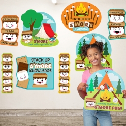 S'More Learning Jumbo Cutouts - 8Pk