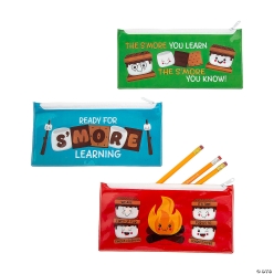 S'more Learning Pencil Cases - 12Pk