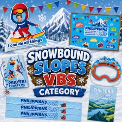 NEW 2026 Snowbound Slopes VBS Bible Camp