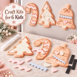 Once Upon a Snowfall Magnet Craft Kits For 6