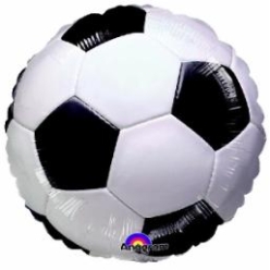 Soccer Ball Airfill 23cm Foil Balloon