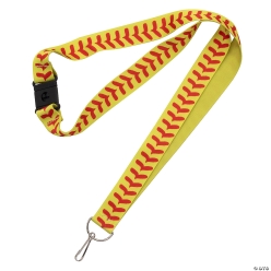 Softball Breakaway Lanyards-12Pk