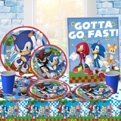 *Sonic the Hedgehog SUPERSAVER Party Pack for 8