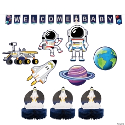 Space Baby Shower Decorating Kit