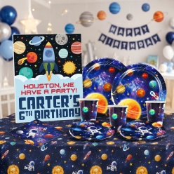 *Outer Space PERSONALIZED Party Pack for 10