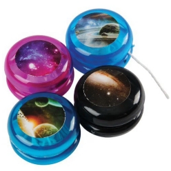 Space Galaxy Universe Small Yo-Yos 7pk