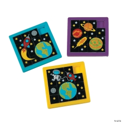 Outer Space VBS Slide Puzzles - 12Pk