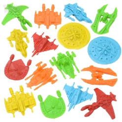 Bulk Space Ship Plastic Toys- 100pcs