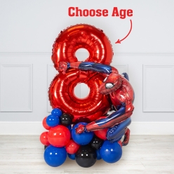 *Spiderman Choose an Age Airfill Column with 3D Spiderman